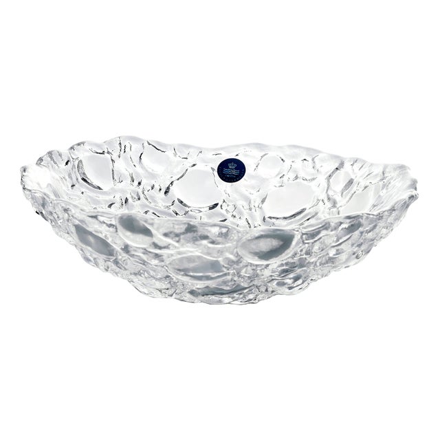 Crystal Bowl by Per Lutken for Royal Copenhagen For Sale