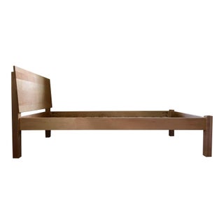 Room & Board Pogo Twin Bed With Guard Rail in Solid Maple For Sale