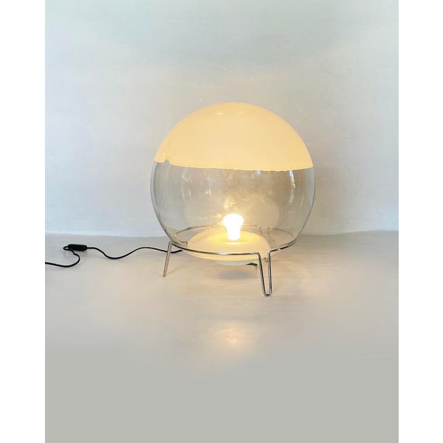 Sphere-Style Table Lamp by Angelo Mangiarotti for Skipper, 1970s For Sale - Image 3 of 7