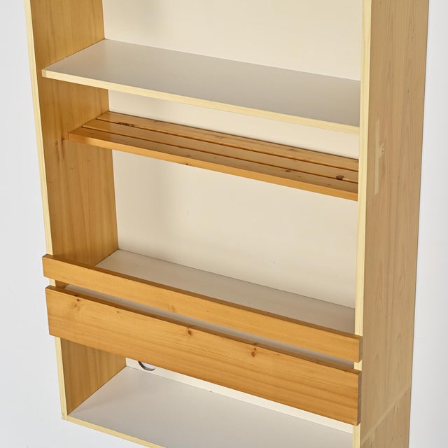 Hanging China Cabinet by Charlotte Perriand for Les Arcs, 1970s For Sale - Image 8 of 10