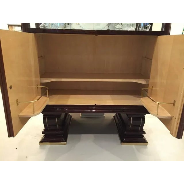 1930s French Art Deco Display Cabinet For Sale - Image 5 of 7