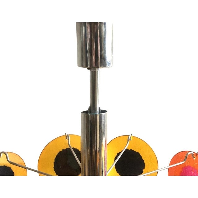 Vintage Space Age Chandelier in Plastic, 1960s For Sale - Image 6 of 10
