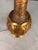 Ceramic Vintage Fortune Lamp Co. Gilt Genie Bottle Table Lamp For Sale - Image 7 of 8