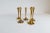 1950s Mid-Century Swedish Candlesticks in Brass by Lars Holmström, Set of 5 For Sale - Image 5 of 14