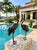 Bronze Pair of Vintage Hollywood Regency Bronze Garden Cranes For Sale - Image 8 of 10