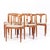 Mid-Century Modern Johannes Andersen for Uldum Mobelfabrik Mid Century Teak Juliane Chairs – Set of 6 For Sale - Image 3 of 11