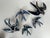Mid-Century Modern German Ceramic Wall Swallows, 1960s, Set of 7 For Sale - Image 4 of 18