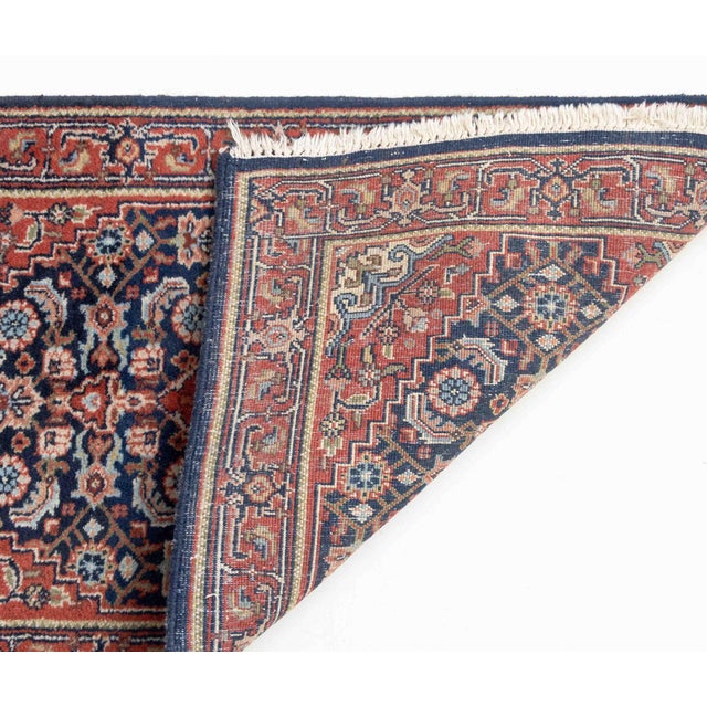 Textile Persian Hamadan Rug, 3' 2" X 2' For Sale - Image 7 of 7