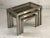 Metal Gigogne Nesting Tables by Guy Lefevre for Maison Jansen, 1970s, Set of 3 For Sale - Image 7 of 7