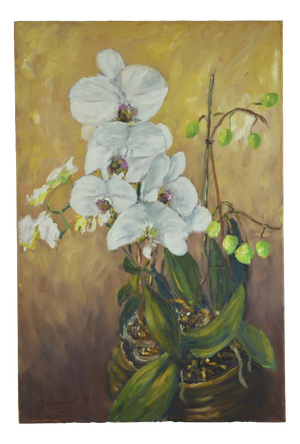 Patrice Guiraud, Orchid, 2025, Oil on Canvas