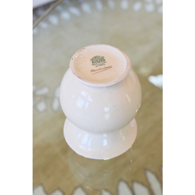 Traditional Mid 20th Century Gerold & Co. Tettau Porcelain Vase For Sale - Image 3 of 7
