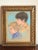 Wood 1972 Original Pastel Portrait of Two Brothers, Framed For Sale - Image 7 of 8