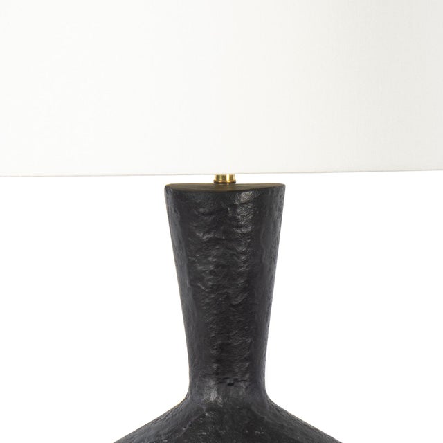 2020s Regina Andrew Poe Metal Table Lamp, Black For Sale - Image 5 of 7