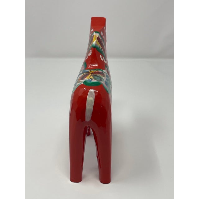Swedish Dala Horses, Nils Olsson, 1960s, Set of 2 For Sale - Image 4 of 12