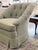 Textile Beachley Tufted Barrel-Back Swivel Chairs With Matching Ottoman For Sale - Image 7 of 12