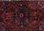 Textile 1970s, Handmade Vintage Persian Hamadan Rug 4.8' X 6.6' For Sale - Image 7 of 7