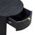 Wood Marlow Black Wood Round Nightstand For Sale - Image 7 of 9