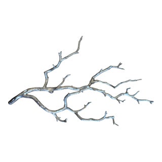 West Elm Manzanita Silver Jewelry Branch For Sale