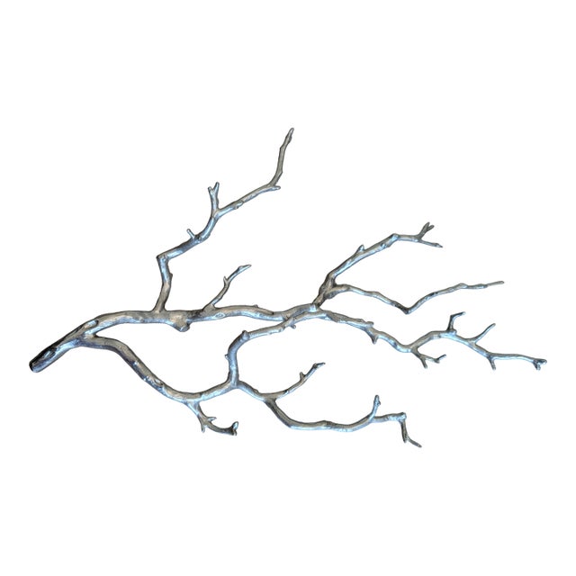 West Elm Manzanita Silver Jewelry Branch For Sale