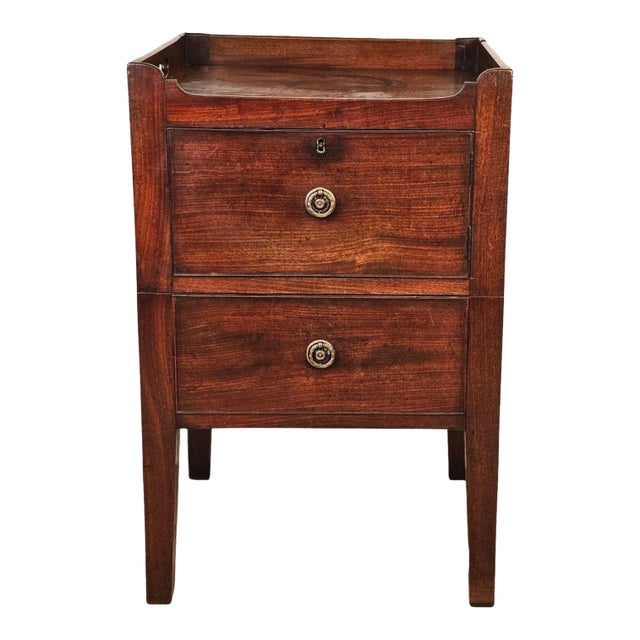 George III Period Mahogany Commode, Circa 1790 For Sale