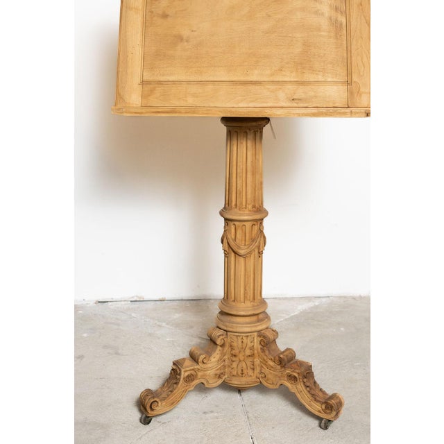 French Walnut Lectern/Reading Stand For Sale - Image 4 of 18