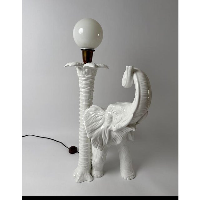 Metal The White Elephant Table or Floor Lamp, Italy, 1970s For Sale - Image 7 of 18