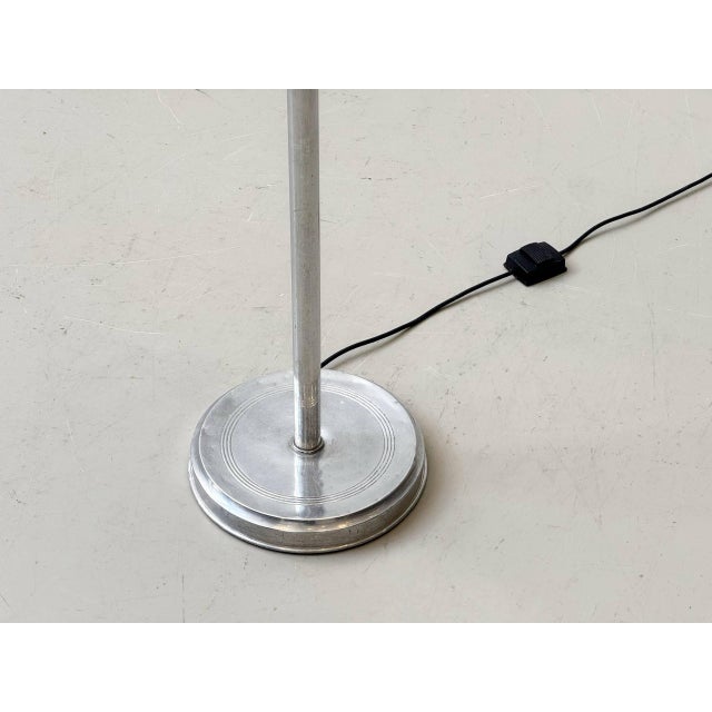 Art Deco Floor Lamp in Chrome-Plated Metal, 1930s For Sale - Image 16 of 18
