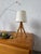 Wood Vintage Rattan Table Lamp, 1960s For Sale - Image 7 of 18