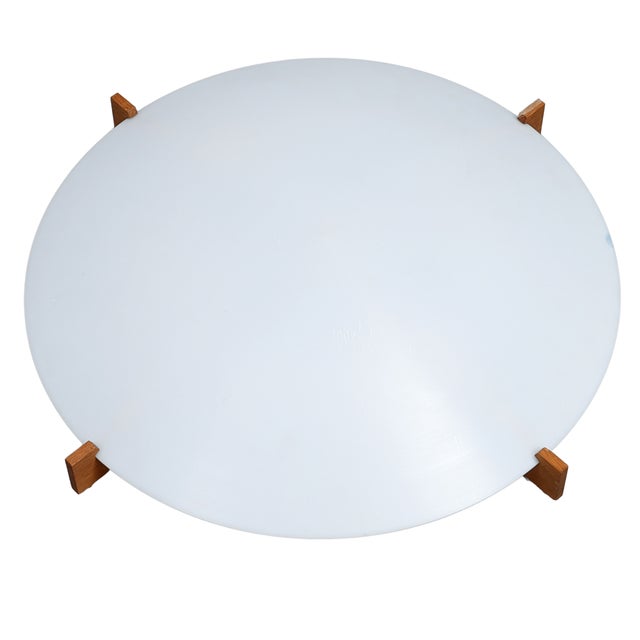 Mid-Century Modern Scandinavian Modern Ceiling or Wall Lamp by Östen Kristiansson for Luxus, 1960s For Sale - Image 3 of 10