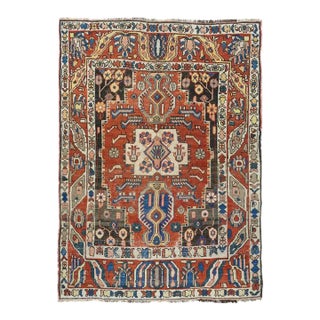 Antique Bakhtiari Rug 5'7'' x 7'8'' For Sale