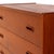 Vintage Danish Mid-Century Six-Drawer Teak Tallboy Dresser 1960s For Sale - Image 9 of 10