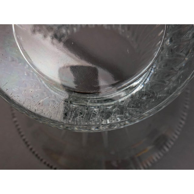 Transparent Waterford Crystal Carina Essence Jorge Perez Signed Centerpiece Bouquet Bowl For Sale - Image 8 of 8