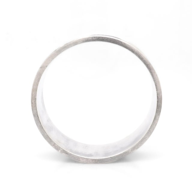 Antique Hermès Art Deco Period Sterling Silver Napkin Ring & Box For Sale - Image 10 of 18