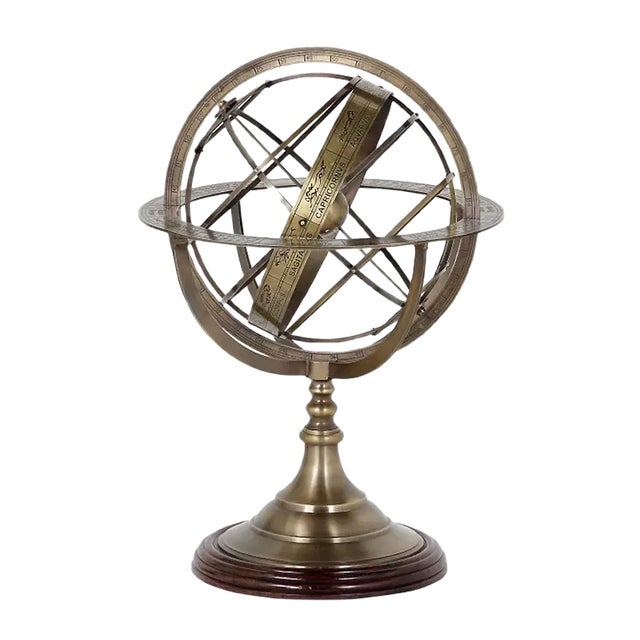 Astrological Globe by Pacific Compagnie Collection For Sale