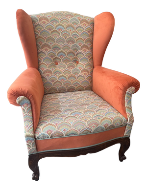 Late 19th Century Wingback Chair