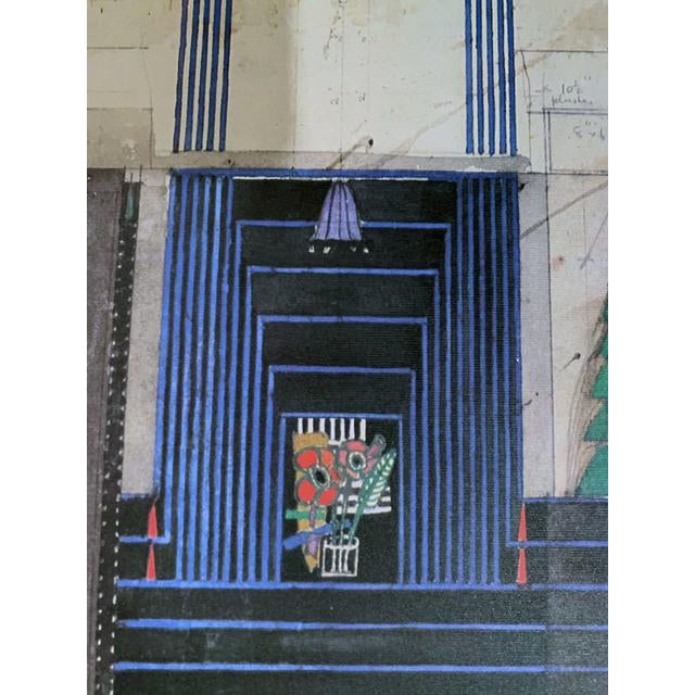 Abstract Expressionism Charles Rennie Mackintosh Scottish, 1868–1928 Charles Rennie Mackintosh, Certaldo 1988 The Willow Tea Rooms Poster, 1988 For Sale - Image 3 of 3