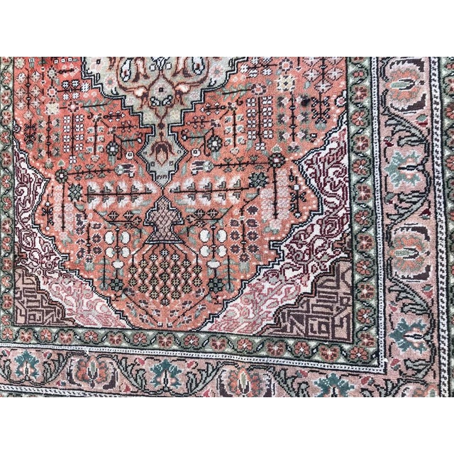 Vintage Turkish Kayseri Rug, 1960s For Sale - Image 6 of 14