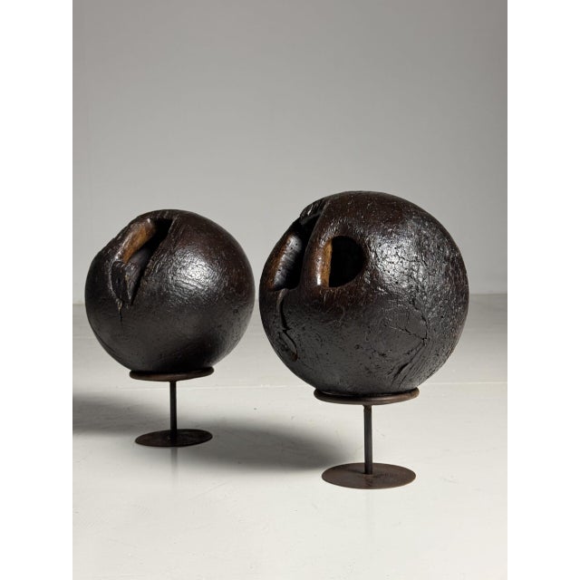 18th Century Bowling Balls, Set of 2 For Sale - Image 16 of 17