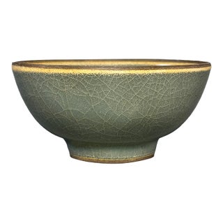 Antique Chinese Longquan Celadon Bowl For Sale