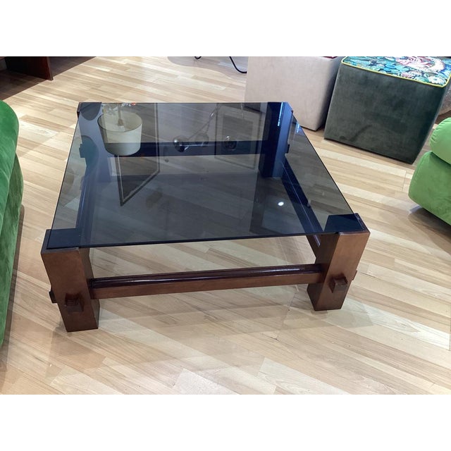 Fontana Arte Model 2461 Coffee Tables in Wood from Fontana Arte, 1960s, Set of 2 For Sale - Image 4 of 11