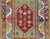 One of a kind Mid 20th Century Turkish Anatolian Square Scatter Size rug Measures: 2'10'' x 4'1''.