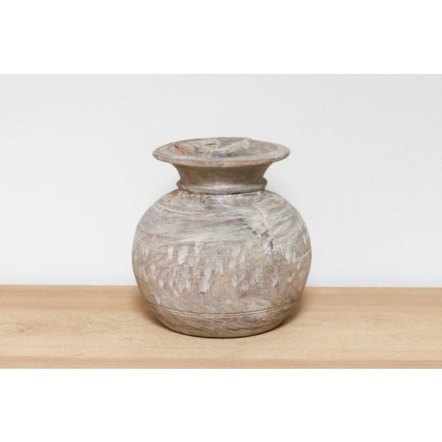 Antique Handmade Water Pot-Diya For Sale - Image 9 of 9