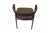 Danish Fire Chair T21 in Teak and Black Leather, 1960s For Sale - Image 6 of 13