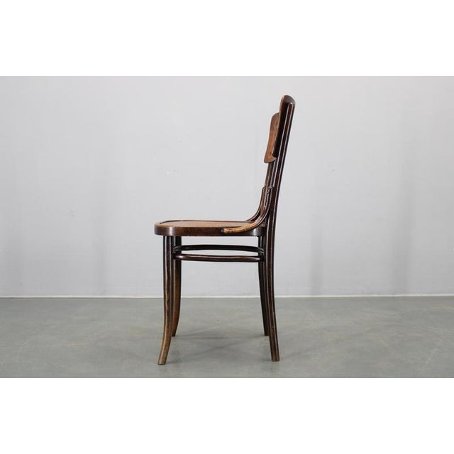 Art Nouveau Bentwood Chairs from Thonet, Czechoslovakia, 1920s, Set of 2 For Sale - Image 3 of 18