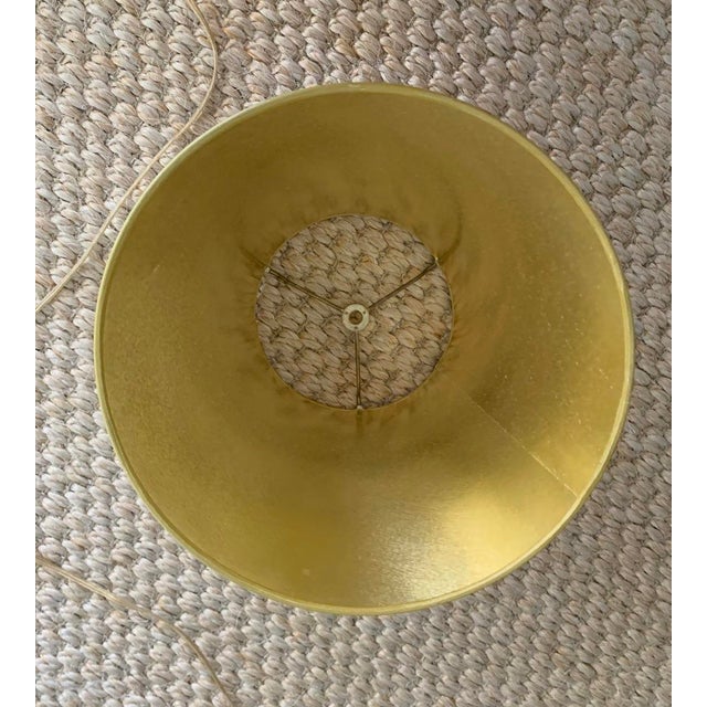 Early 21st Century Wood Base Table Lamp For Sale - Image 10 of 10