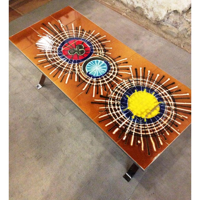Coffee Table attributed to Juliette Belarti for Belarti, 1960s For Sale - Image 4 of 11