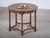 Danish Circular Stained Oak Coffee Table with Brass Bowl, 1960s For Sale - Image 9 of 10
