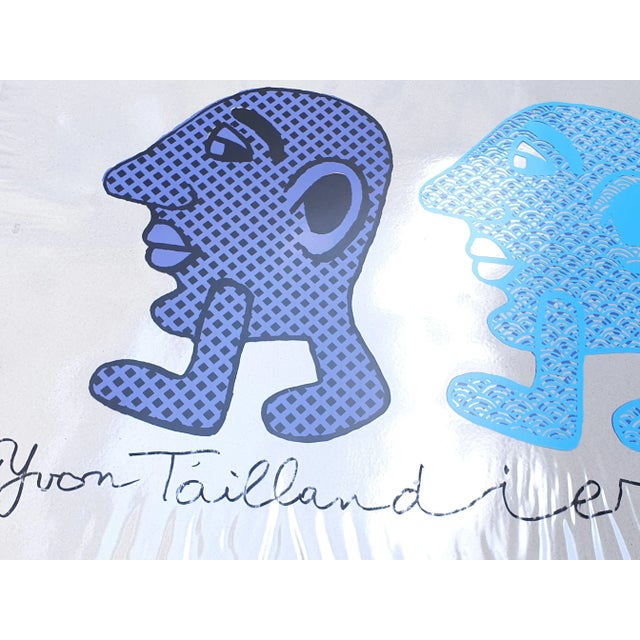 Magnificent original and unique work by Yvon Taillandier _ 2015 his emblematic character that he calls "Capitipede"...