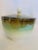 Mid 20th Century Mid-Century Iridescent Green & Copper Tone Federal Glass Vanity Jar For Sale - Image 5 of 11