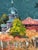 Paper Oil Painting Churchyard Serdyuk Boris Petrovich For Sale - Image 7 of 11